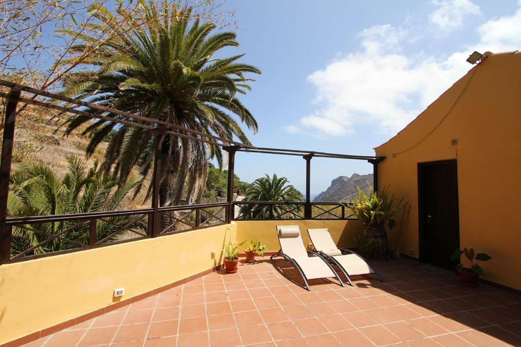 Casa Rural Los Aromos - Wunderschones Landhaus Mit Meerblick Hermigua Exteriér fotografie